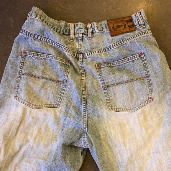 Baggy Stitched Jeans - Picture 3 of 3